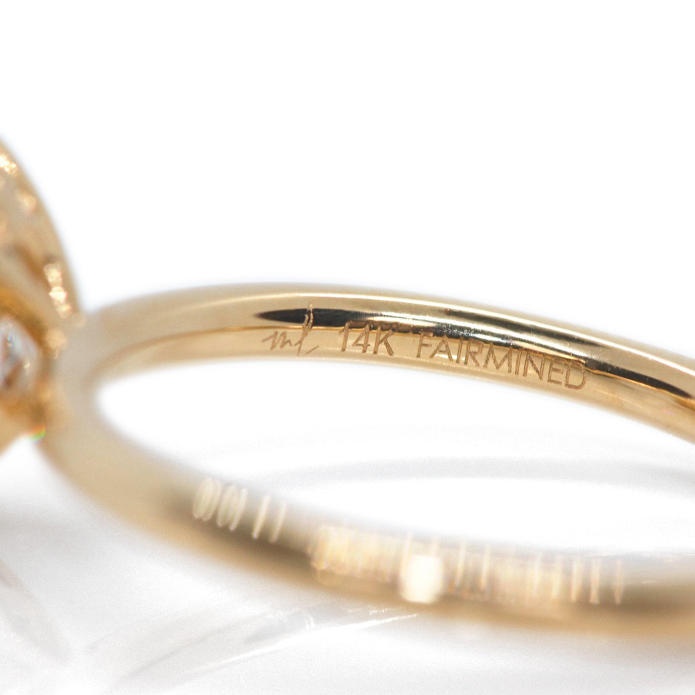 Oval Lab-Diamond Francisca Ring