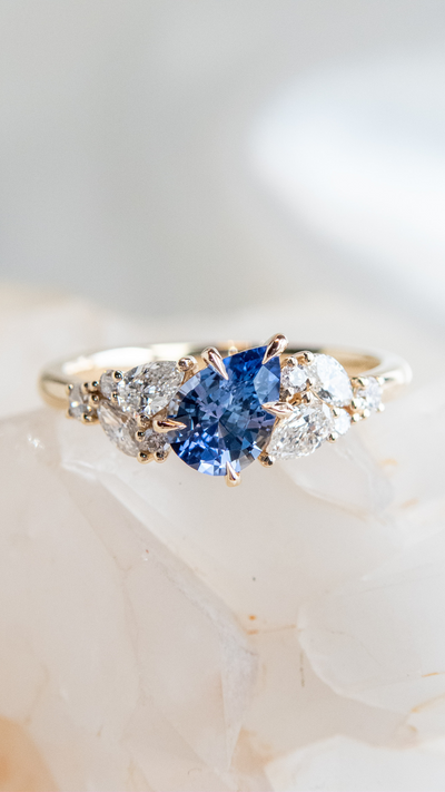 Natures Palette: How Coloured Gems Are Making a Splash in Bridal