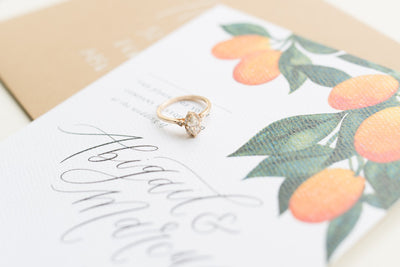 Wedding Chicks: Whimsical Citrus Inspired Shoot On The First Day Of Spring