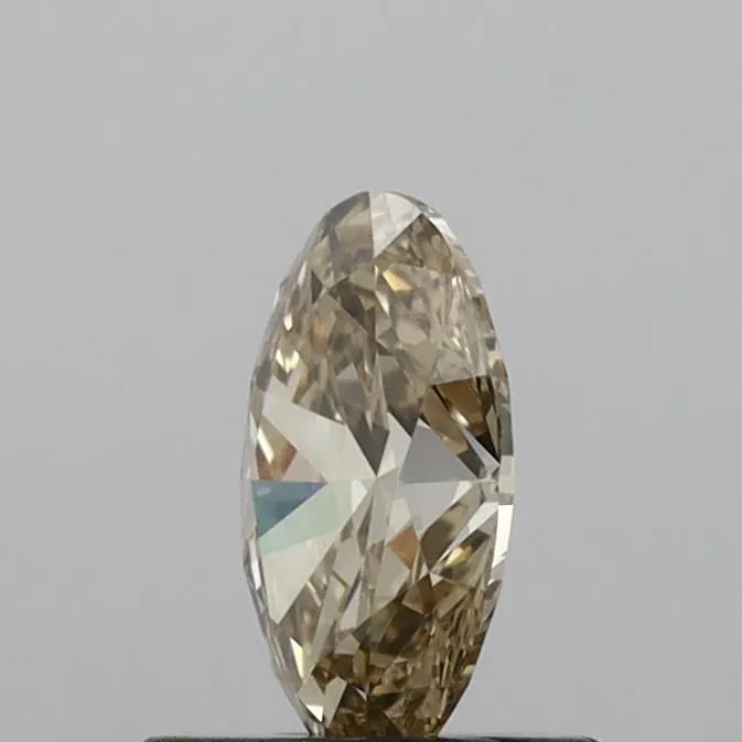 0.78ct Oval Natural Diamond (Colour Fancy, Clarity VVS1, Cut F, GIA Certified)