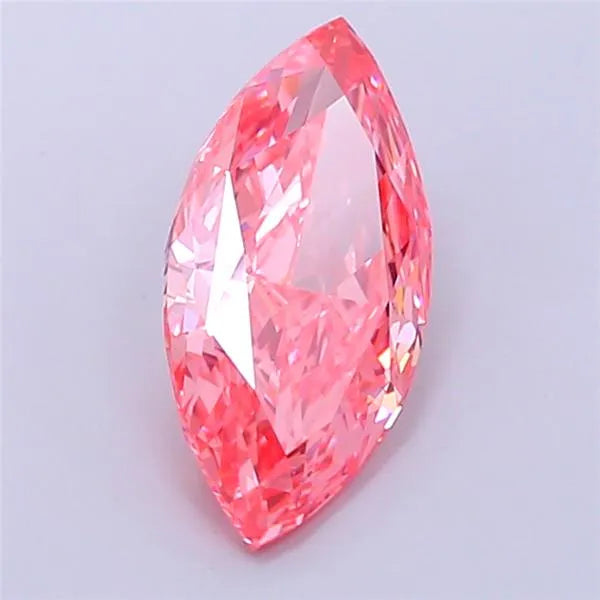 1.75ct Marquise Lab Grown Diamond (Colour Fancy Vivid Pink, Clarity VS1, IGI Certified)
