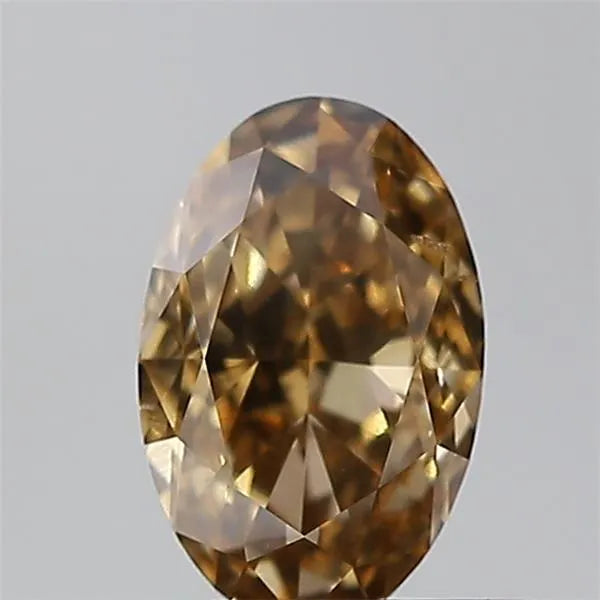 0.50ct Oval Natural Diamond (Colour Fancy, Clarity SI1, GIA Certified)