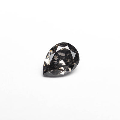 0.39ct 5.76x4.14x2.42mm Fancy Grey Pear Brilliant 19923-49