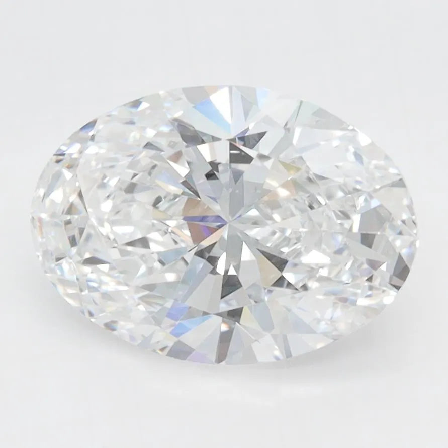 2.45ct Oval Lab Grown Diamond (Colour D, Clarity VVS1, IGI Certified)