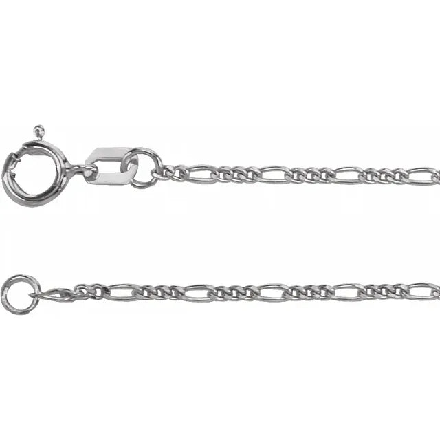 Triple Link Figaro Chain