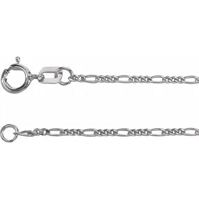 Triple Link Figaro Chain