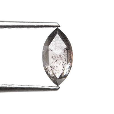 0.92ct Salt and Pepper Marquise Diamond