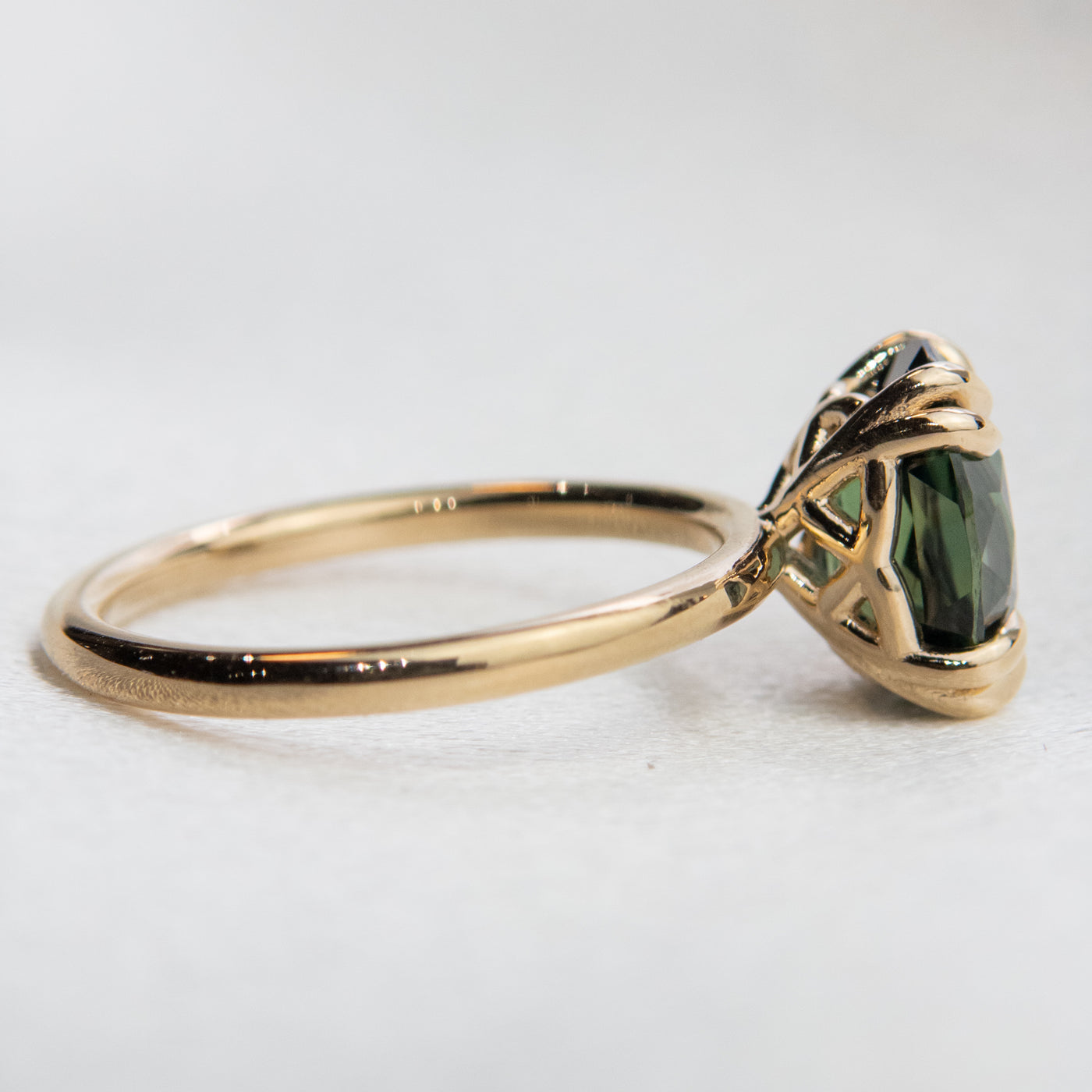 Green Sapphire Francisca Ring