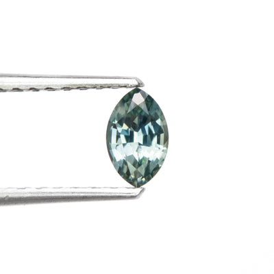 0.57ct Teal Marquise Cut Sapphire