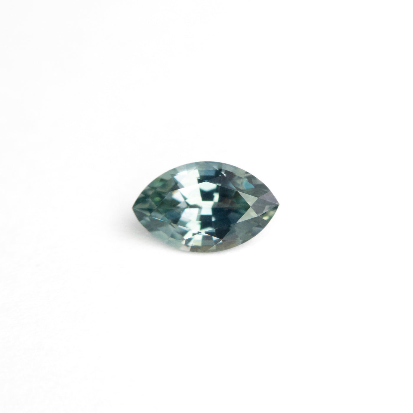 0.57ct Teal Marquise Cut Sapphire