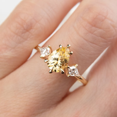 Yellow Sapphire Luzia Ring