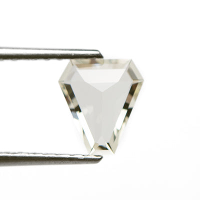 0.92ct Pale Yellow Shield Step Cut Sapphire