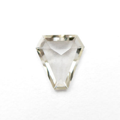 0.92ct Pale Yellow Shield Step Cut Sapphire