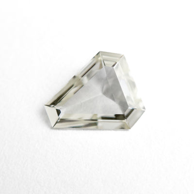0.92ct Pale Yellow Shield Step Cut Sapphire