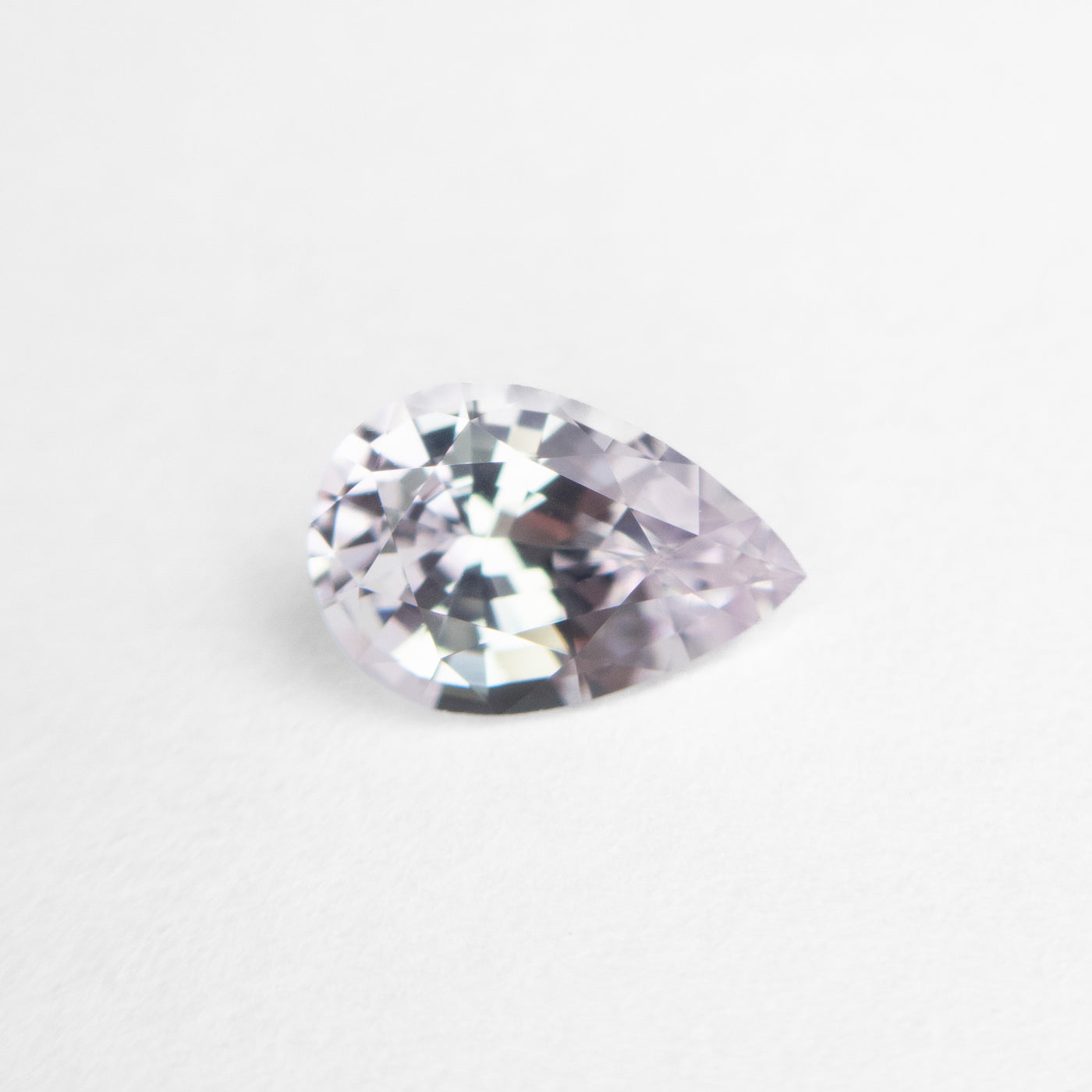 1.24ct Faint Pink Pear Sapphire