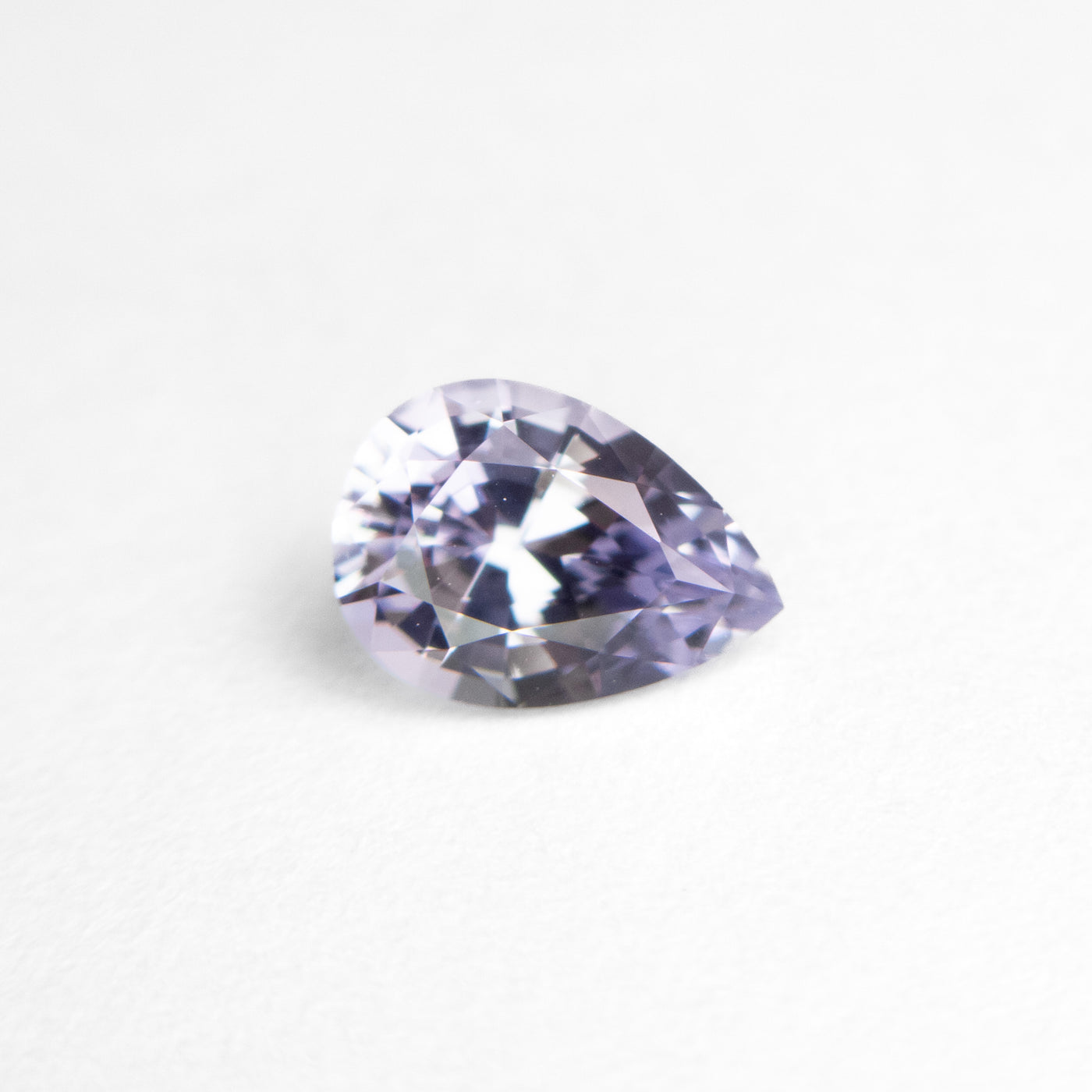 0.86ct Light Purple Pear Sapphire