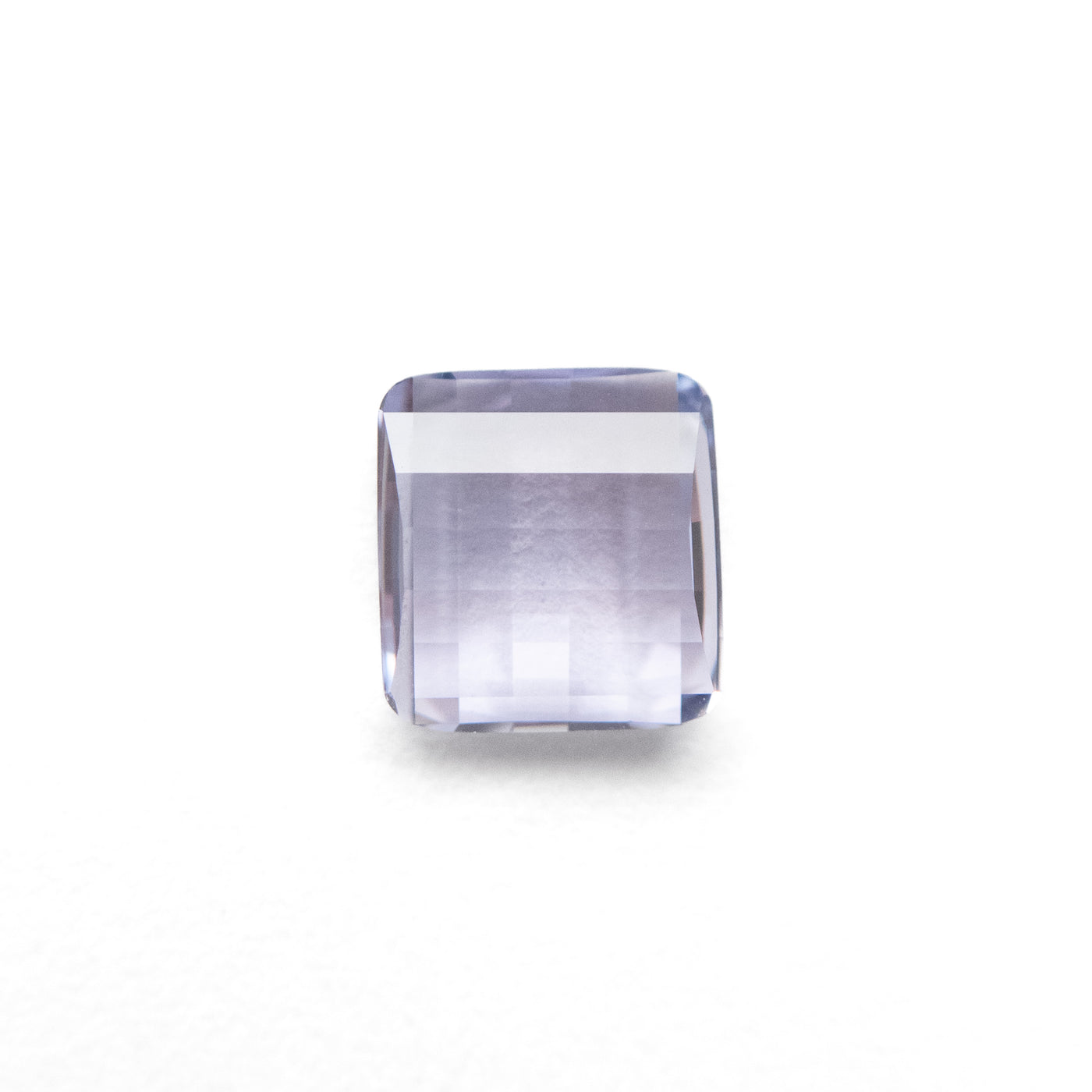 1.08ct Light Purple Cushion Checkerboard Cut Sapphire