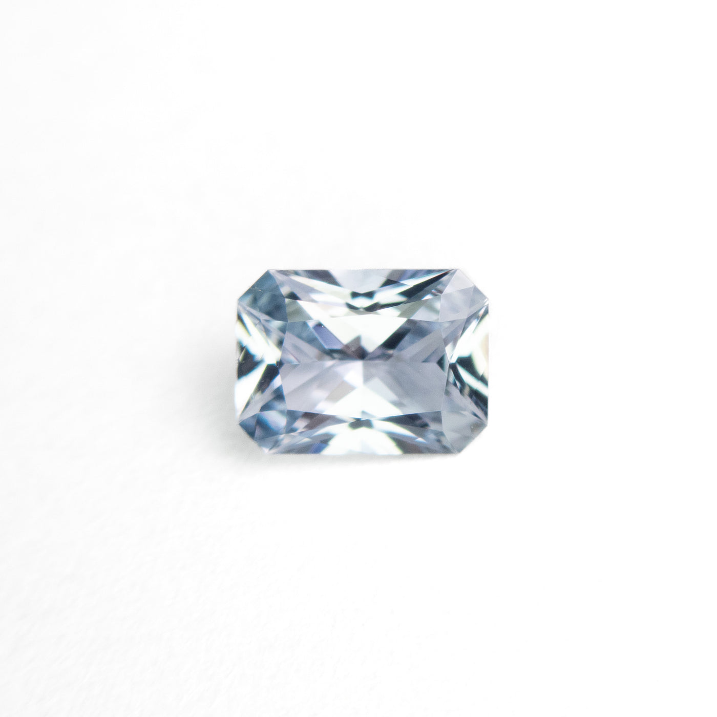 0.82ct Light Blue Radiant Cut Sapphire