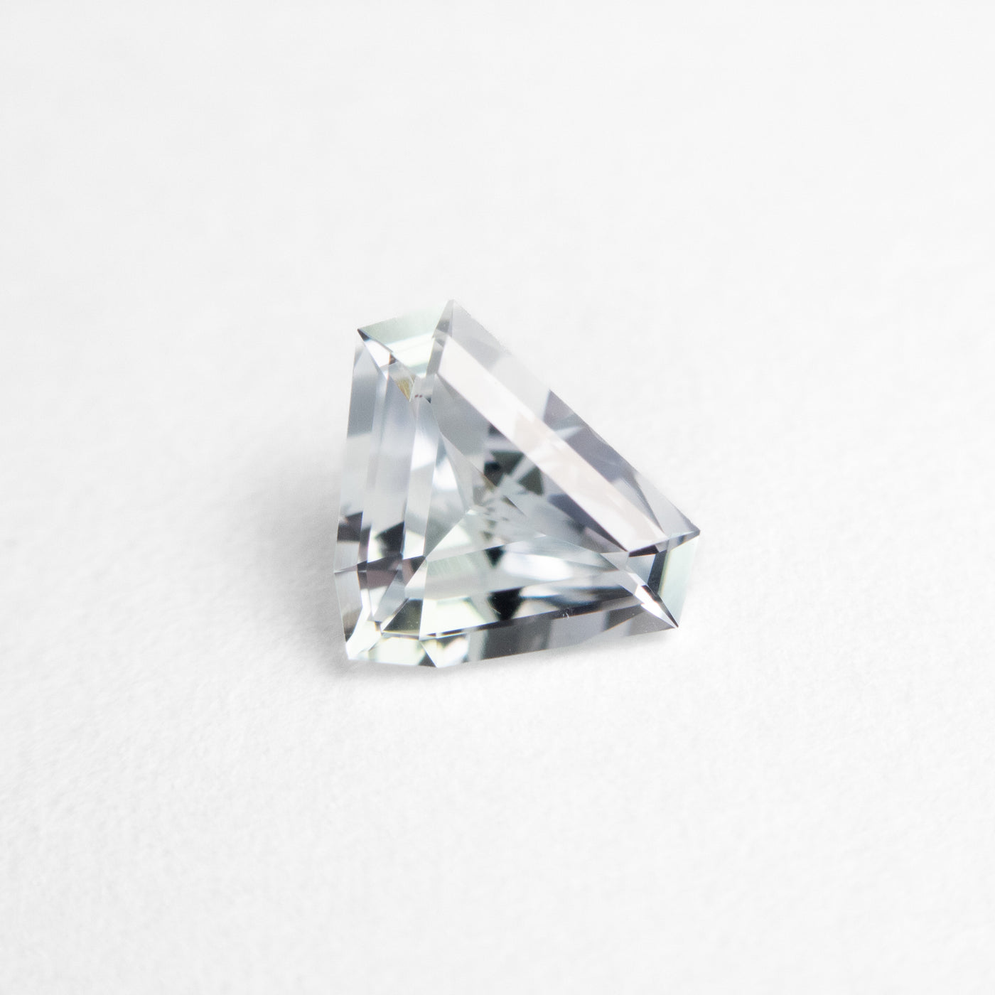 0.73ct Faint Blue Shield Step Cut Sapphire