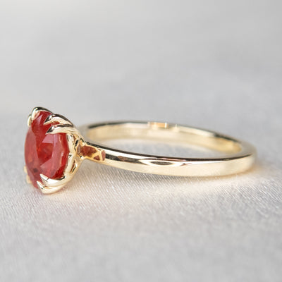 Red Sapphire Francisca Ring