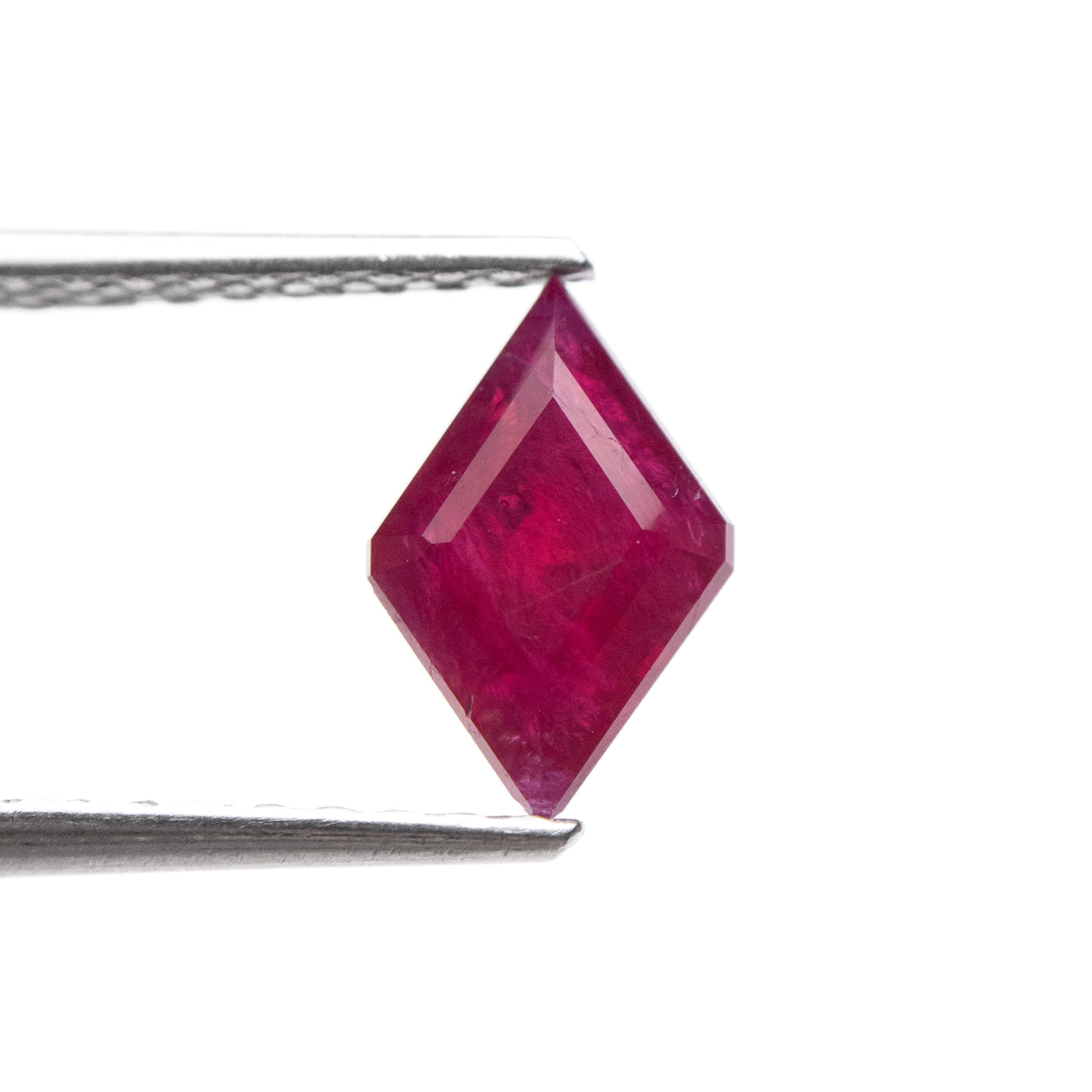 1.62ct Red Lozenge Cut Ruby