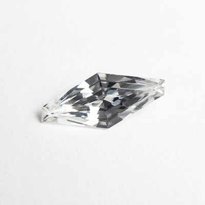 1.12ct White Lozenge Cut Sapphire