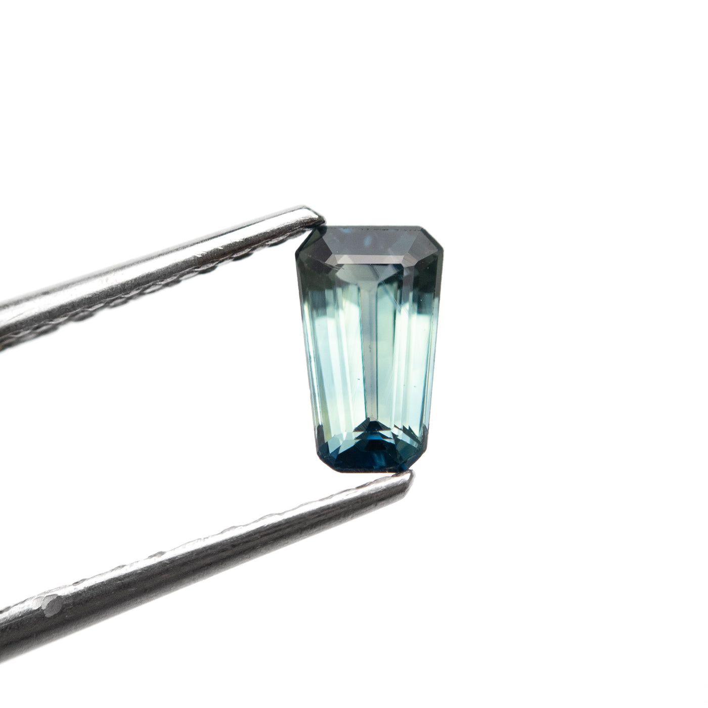 0.78ct Teal Blue Shield Cut Sapphire