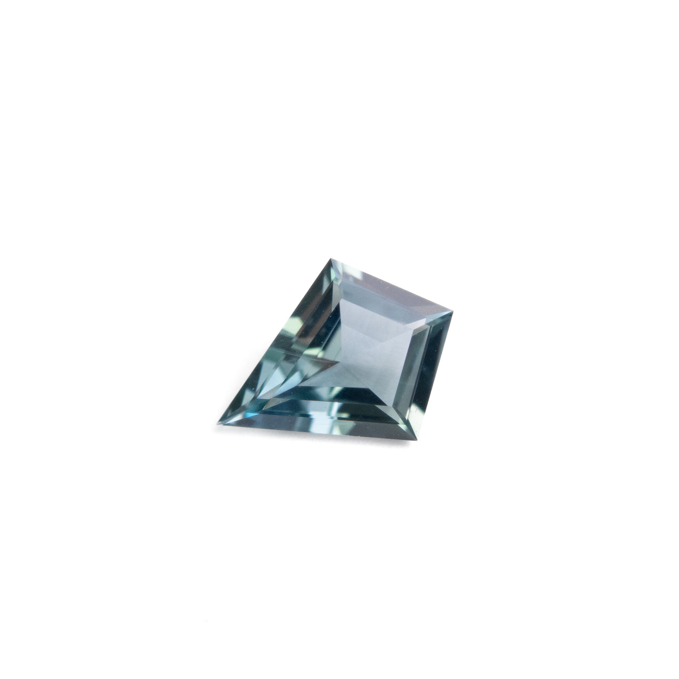 0.54ct Teal Kite Cut Sapphire