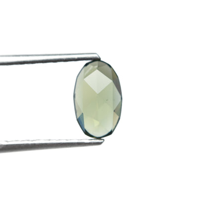 1.15ct Forest Green Oval Rosecut Sapphire