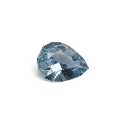 1.17ct Light Blue Pear Cut Sapphire