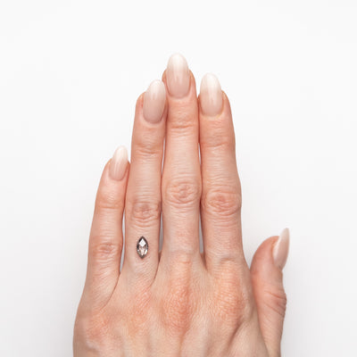 0.92ct Salt and Pepper Marquise Diamond