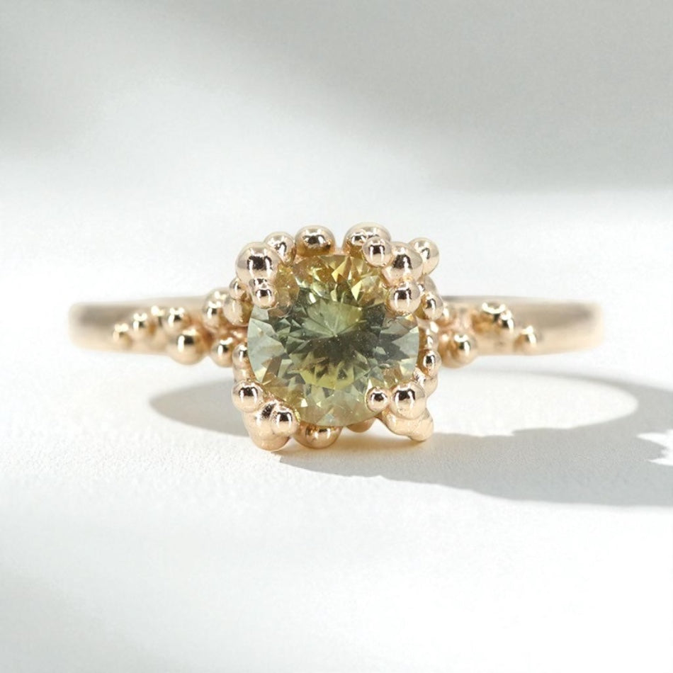Beatriz Parti-Sapphire Ring
