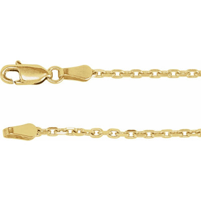 Diamond Cut Cable Chain