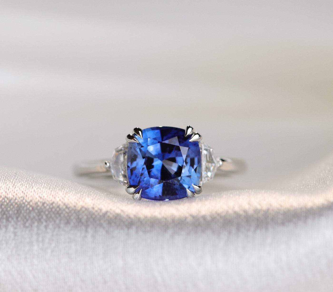 Blue Sapphire Lola Ring