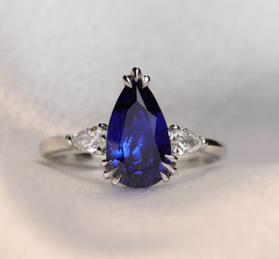 Blue Sapphire Isla Ring