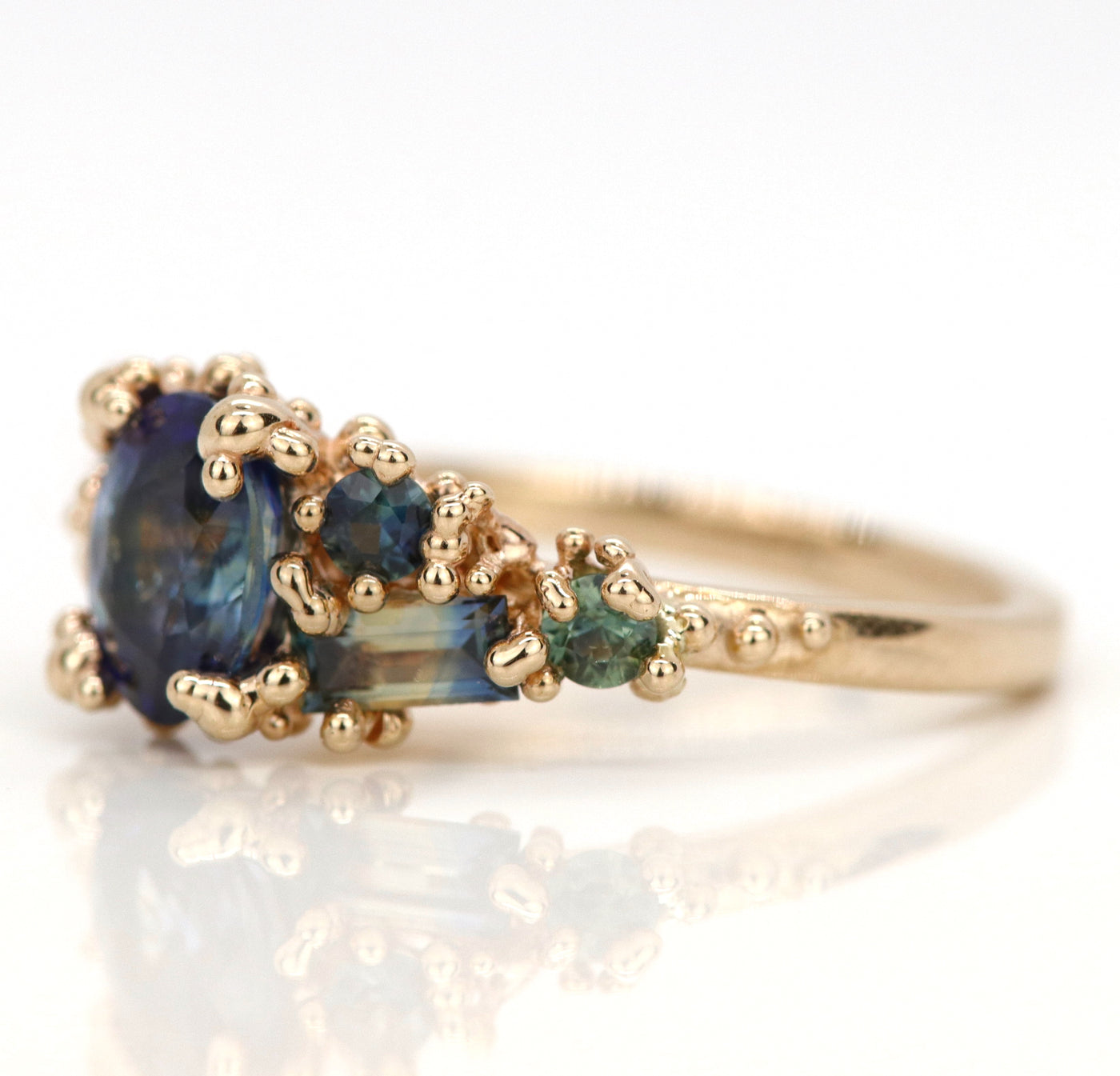 Baleal Parti Sapphire Cluster Ring