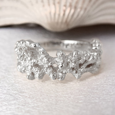 Silver Coralina Ring
