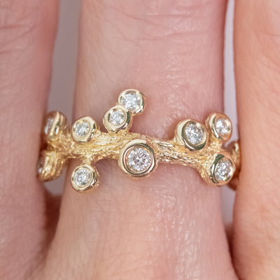 The Coralia Diamond Ring