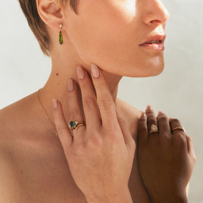 Tourmaline Drop Earrings