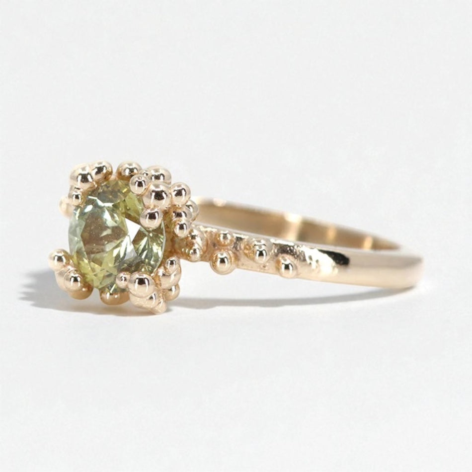 Beatriz Parti-Sapphire Ring