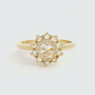 The Neves Rose Cut Diamond Ring