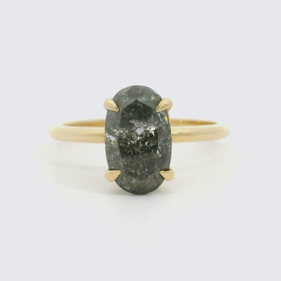 Salt & Pepper Diamond Francisca Ring