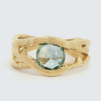 Parti Sapphire Twiggy Ring