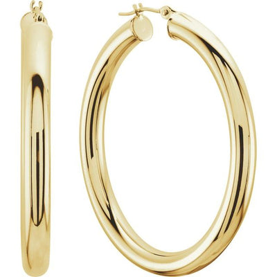 Classic Hollow Hoops