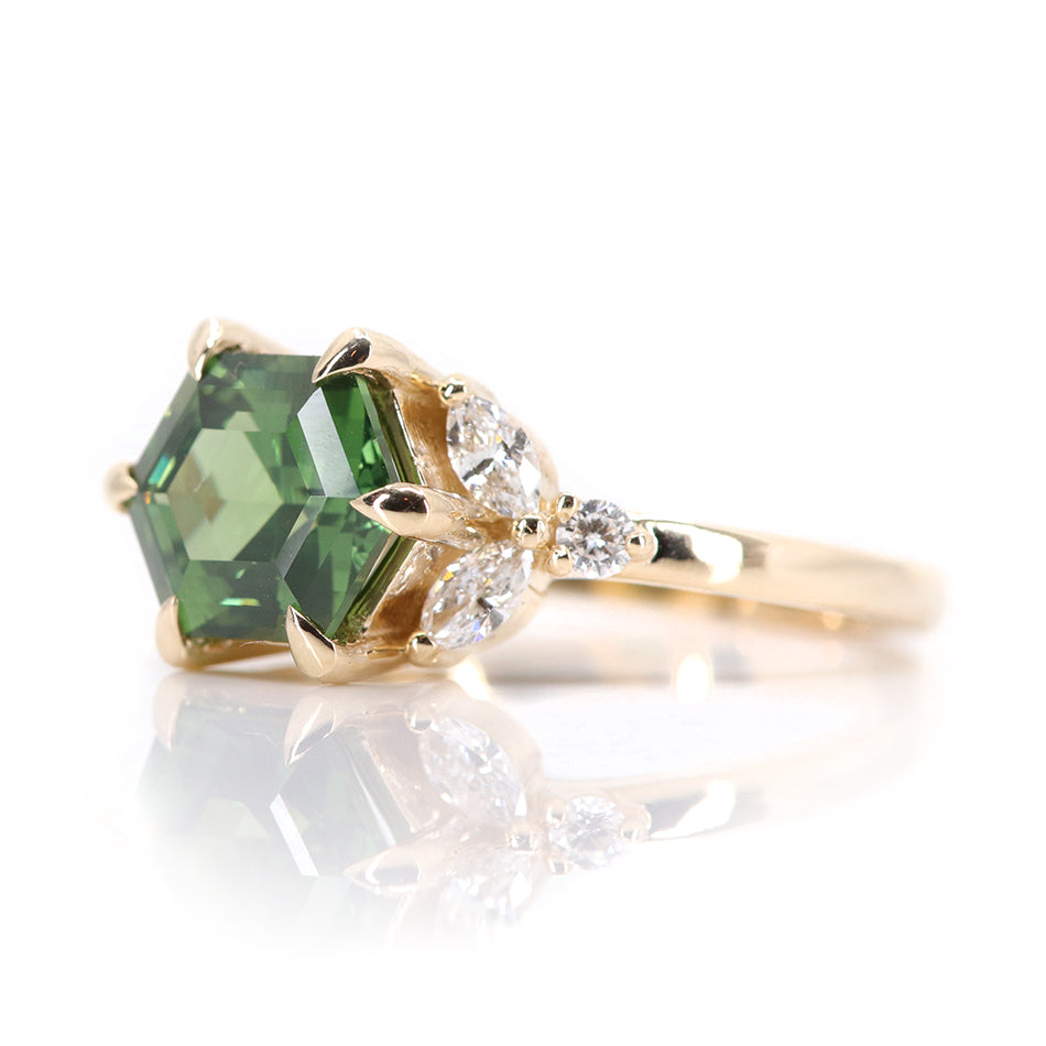 Adelaida Sapphire & Diamond Ring