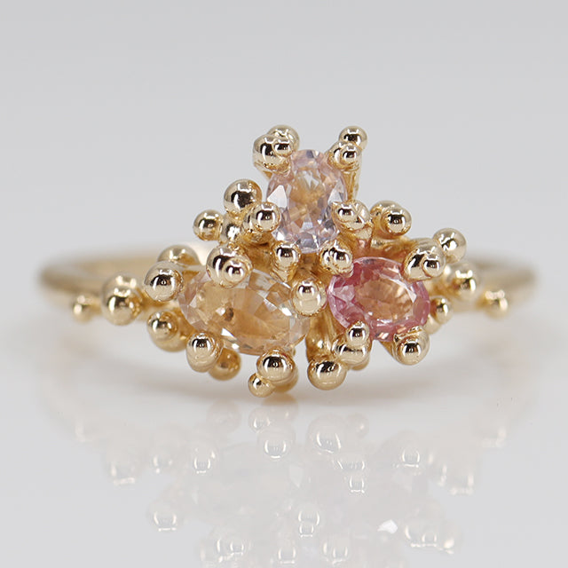 Pink Sapphire Areia Ring