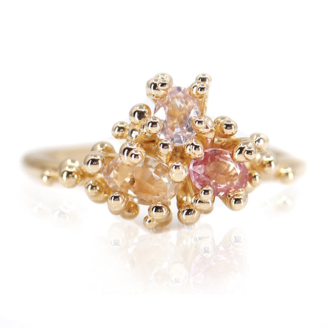 Pink Sapphire Areia Ring