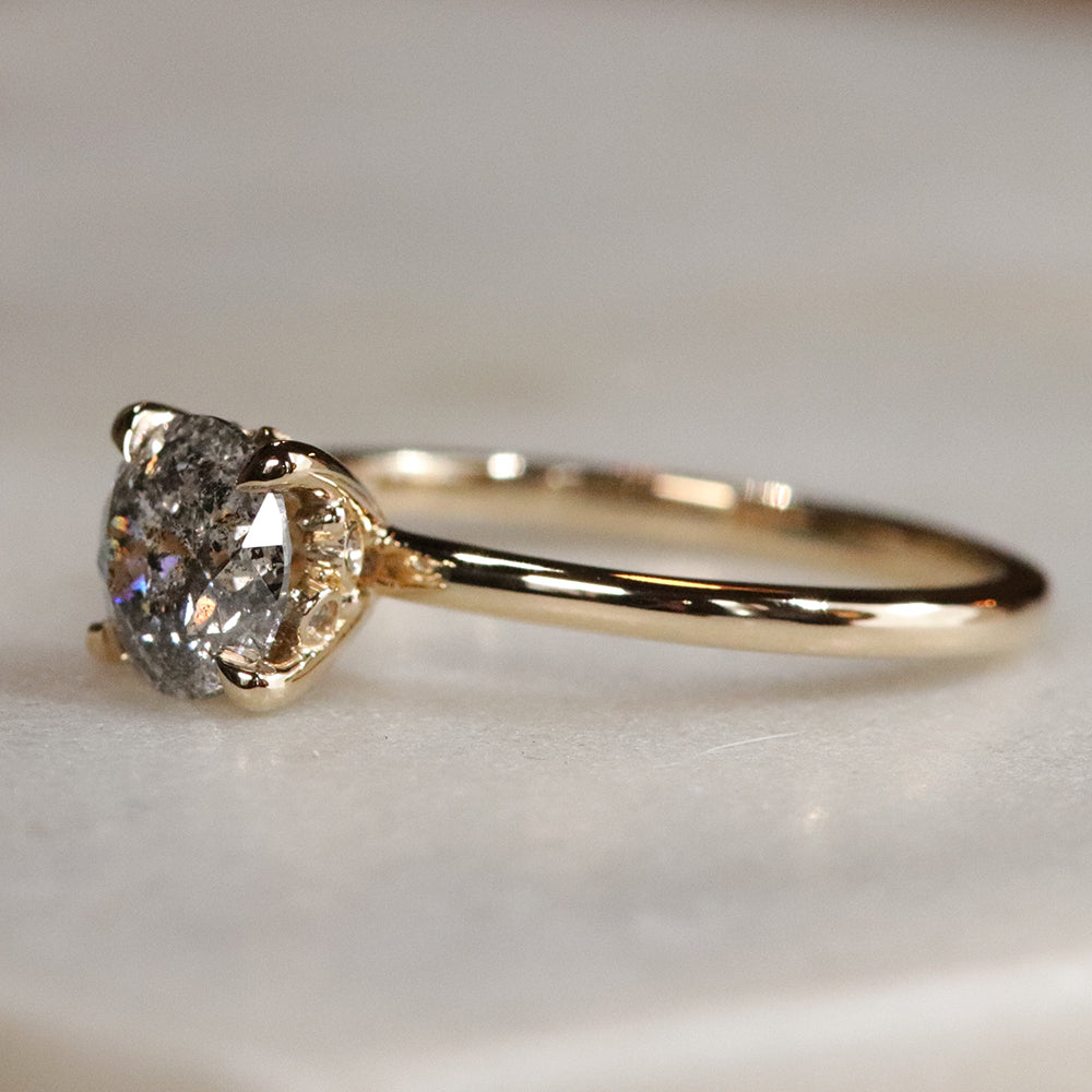 The Iria Round Diamond Ring
