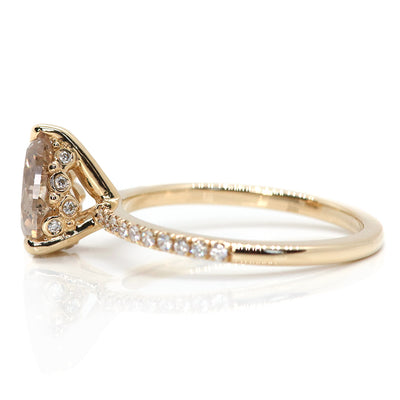 The Iria Pear Diamond Ring