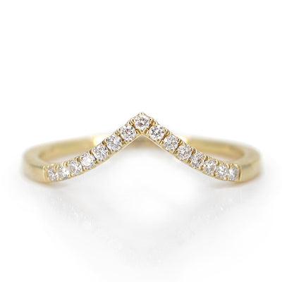 Eleanor Diamond Peak Ring